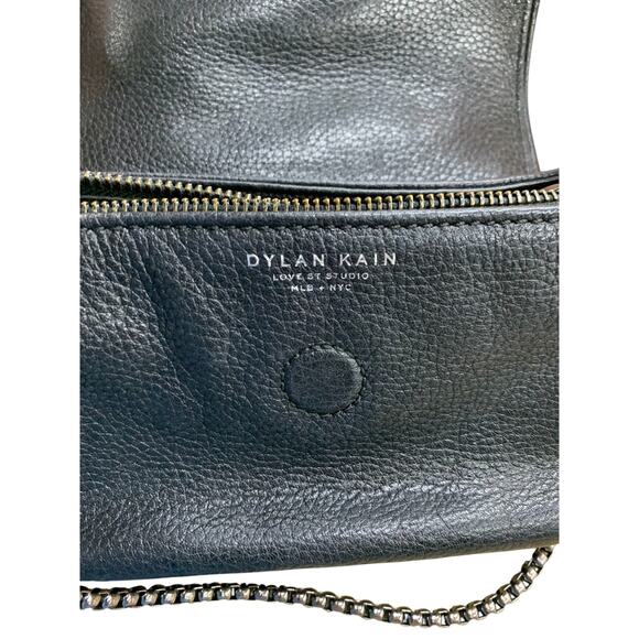Dylan Kain Leather with Metal Chain Crossbody - Picture 2 of 6